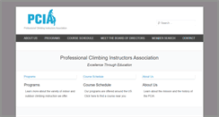 Desktop Screenshot of pcia.us